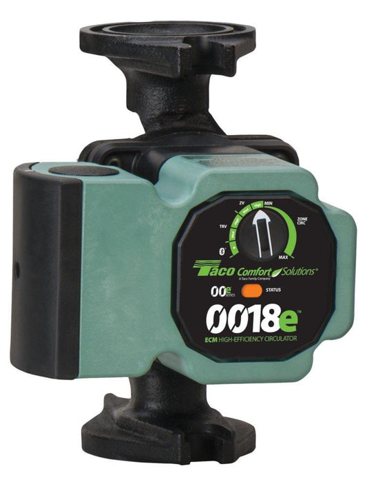 Taco  0018e Series 120V Cast Iron Circulator Pump  - 0018E-2F2