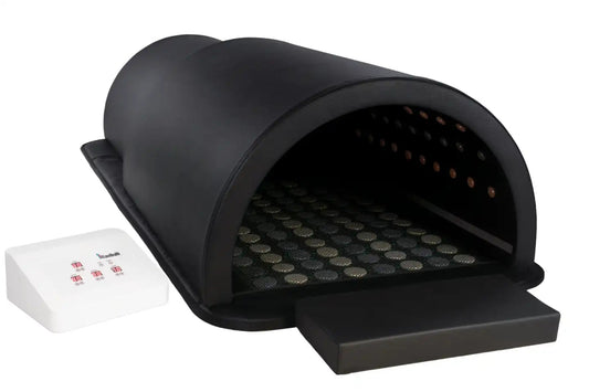 1Love Health Luxor ZERO XL 360 Far Infrared Sauna Dome with Mat and Stones - SDL-STN-BLKXL