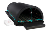 1Love Health Luxor ZERO XL 360 Far Infrared Sauna Dome with Mat and Stones - SDL-STN-BLKXL