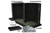 1Love Health Luxor Zero 360 Far Infrared Sauna Dome with Mat and Stones - SDL-STN-BLK