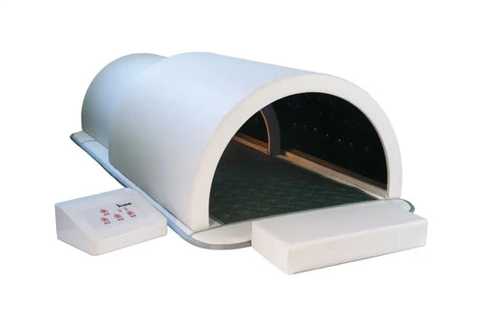 1Love Health Premium ZERO 360 Far Infrared Sauna Dome with Mat and Stones - SDP-STN-WHT