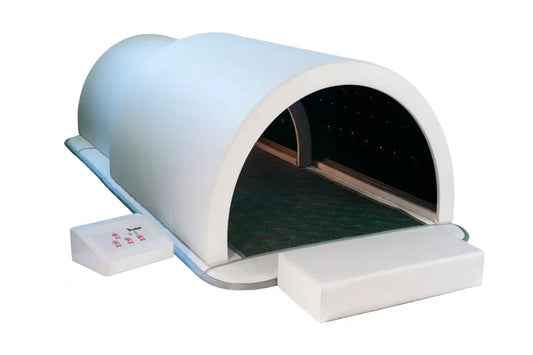 1Love Health Premium ZERO XL 360 Far Infrared Sauna Dome with Mat and Stones - SDP-STN-WHTXL