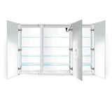 Krugg Svange 6636LRR 66" X 36" LED Medicine Cabinet with Dimmer & Defogger SVANGE6636DLRR