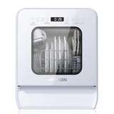 Airmsen Portable Countertop Dishwasher with Built-in Water Tank, 3 Place Settings - E4042741168