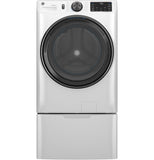 GE 5.0 cu. ft. Smart Front Load Washer w/ SmartDispense & OdorBlock - GFW655SSVWW-KT