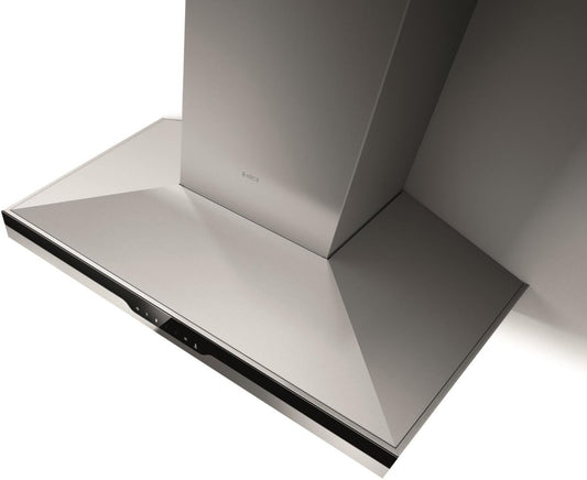 Elica - STONEY - Techne Plus - 36" W x 19 11/16" D x 5" H, Stainless & Black Glass - Wall Mount Hoods - EST636SS