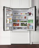Kucht Professional 36 In. 26.1 cu. ft. Refrigerator with Interior Ice Maker, White - K748FDS-W