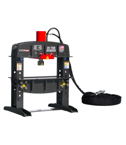 EDWARDS 20 Ton Shop Press & Portable Power Unit - HAT2010