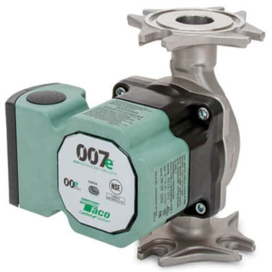 Taco  ECM High-Efficiency Stainless Steel Circulator w/ IFC, Universal Flange (120v, 60Hz, 1 PH) - 007E-SF4