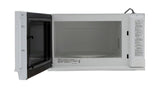 SHARP R1211TY 1.5 cu. ft. 1100W White Sharp Over-the-Counter Carousel Microwave Oven - R1211TY-KT