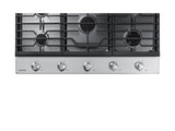 SAMSUNG 36" Gas Cooktop in Stainless Steel - NA36R5310FS-KT