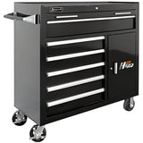 Homak  41" H2Pro 6 Drawer with 2 Drawer Comp Roller Cabinet - BK04041062
