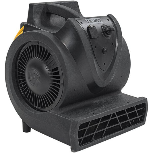 Advance/Viper AM2400D, Air Mover, 1/3 HP, 2400 CFM, Stackable, Daisy Chain, 3.8AMPs, Built in GFCI, Includes Transport Handle, 23lbs - 50000390