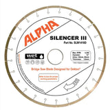 Alpha Silencer III Dekton Bridge Saw Blade - 6423-12 in