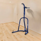 Everlast Dual Powder Coated 100 Lb Punching and Speed Bag Stand, Black (Used) - 293574