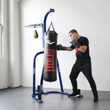 Everlast Dual Powder Coated 100 Lb Punching and Speed Bag Stand, Black (Used) - 293574