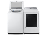 SAMSUNG 7.4 CF SMART ELECTRIC DRYER W STEAM SANITIZE+ - DVE52A5500W-KT