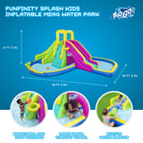H2OGO Funfinity Inflatable Mega Water Park w/Blower Pump - 296179