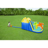 19 Foot Tall AquaRace Kids Inflatable Water Park w/ Dual Slides - 300754
