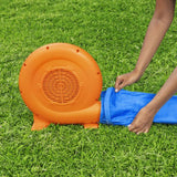 19 Foot Tall AquaRace Kids Inflatable Water Park w/ Dual Slides - 300754