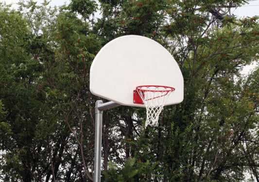 iDeal Sportsplay Sturdy Basketball Goal, Adjustable or Permanent, with Backboard Options - 541-656