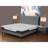 DynastyMattress CoolBreeze 12 Inch Essential Sleep Air Gel Infused Memory Foam Bed Medium Firm Queen Size - 289688