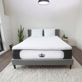 Dynasty Mattress 14.5 Inch CoolBreeze Gel Memory Plush Queen Size Foam Mattress Bed - 289691