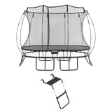 Springfree Trampoline Kids Oval 8 x 11Ft Trampoline & FlexrStep V2 Safety Ladder - 299723