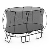 Springfree Trampoline Kids Oval 8 x 13Ft Trampoline & FlexrStep V2 Safety Ladder - 299727