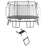 Springfree Trampoline Kids Square 13 Ft Trampoline & FlexrStep V2 Safety Ladder - 299875
