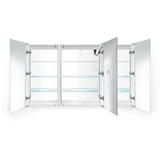 Krugg Svange 6036LRR 60" X 36" LED Medicine Cabinet with Dimmer & Defogger SVANGE6036LRR