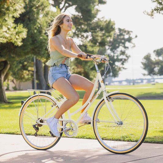 Retrospec Beaumont City Bike - Step Through 7 Speed - 6006