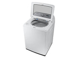 SAMSUNG 5.4 cu. ft. Smart Top Load Washer with Pet Care Solution and Super Speed Wash in White - WA54CG7150AW-KT