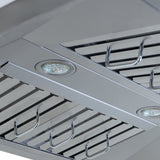 Proline PLFI 755 Island Range Hood, 1100 CFM, Outdoor – Stainless Steel
