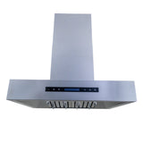 Proline PLFI 755 Island Range Hood, 1100 CFM, Outdoor – Stainless Steel