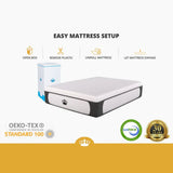 DynastyMattress 14.5” Inch CoolBreeze Plush Medium Soft Gel Memory Foam Mattress Bed, Size Twin USA Made - 300863
