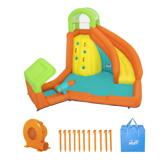 H2OGO! Canopy Cove Kids Outdoor Inflatable Mega Water Park with Water Cannon - 309061