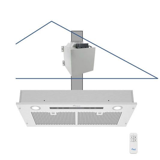 Awoco RH-IT08-R Ceiling Mount Range Hood, 1000 CFM, 4-Speed – RH-IT08-R30-COLD