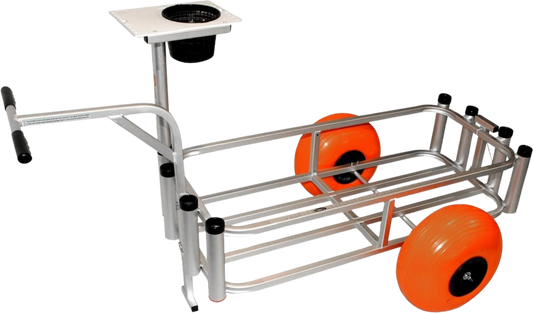 Angler's Fish-N-Mate 310 Sr. Beach Cart With Poly Wheels New - 310