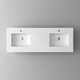 Laviva VIVA Stone Matte White Countertop - 313SQ1HSS-24-MW