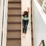 Stairslide Original Stair Mounted Kids Indoor Slide for 9 to 12 Stairs (8 Pack) - 323196