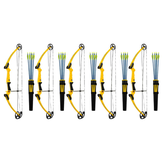 Genesis Archery Original Right Hand Compound Bow Kit w/Arrows & Quiver (5 Pack) - 323587