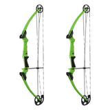 Genesis Archery Compound Bow Adjustable Sizing for Left Handed, Green (2 Pack) - 323630