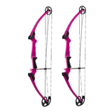 Genesis Archery Compound Bow Adjustable Sizing for Right Handed, Purple (2 Pack) - 323664