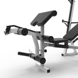 Marcy Weight Bench, Home Gym Exercise Equipment Workout Machine, White(Open Box) - 399882