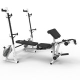 Marcy Weight Bench, Home Gym Exercise Equipment Workout Machine, White(Open Box) - 399882