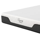 Dynasty Mattress 8" CoolBreeze Gel Memory Foam RV Short Mattress Bed - 400821