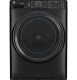 GE Appliances 5.0 cu. ft. Smart Front Load Washer, Steam, UltraFresh Vent, OdorBlock, Sanitize + Allergen - GFW655SPVDS-KT