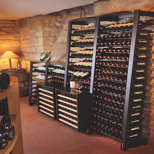 EuroCave Modulosteel Box with 6 MDS Rolling Shelves - 633 15 05