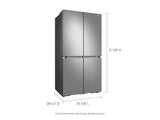 Samsung 23 cu. ft. 4-Door Flex Refrigerator, AutoFill, Dual Ice Maker - RF23A9071SR-KT